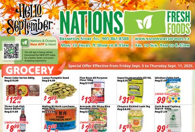 Nations Fresh Foods (Brampton) Flyer September 5 to 11