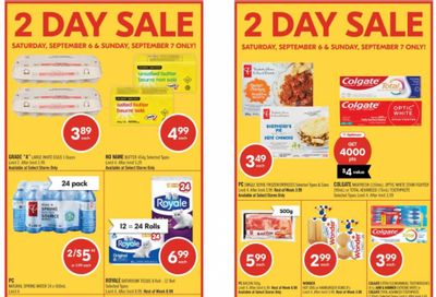 Shoppers Drug Mart Canada: Super Bonus Redemption Event September 5th – 10th
