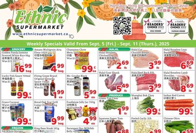Ethnic Supermarket (Milton) Flyer September 5 to 11
