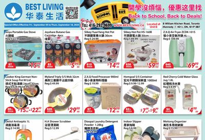 Best Living Flyer September 5 to 18