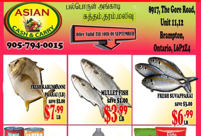Asian Cash & Carry Flyer September 5 to 11