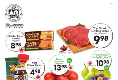 AG Foods Flyer September 5 to 11