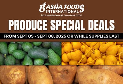 Basha Foods International Weekend Deals Flyer September 5 to 8