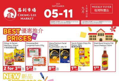 Chong Lee Market Flyer September 5 to 11