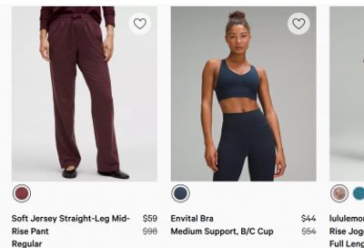 Lululemon Canada We Made Too Much Sale: Save up to 50% off + FREE Shipping