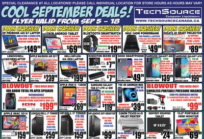 TechSource Flyer September 5 to 18