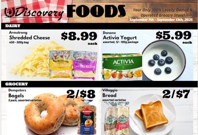 Discovery Foods Flyer September 7 to 13