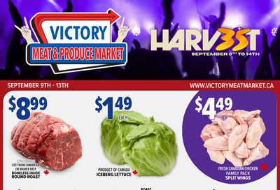 Victory Meat Market Flyer September 9 to 13