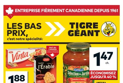 Tigre Géant Flyer September 10 to 16