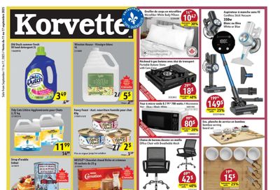 Korvette Flyer September 11 to 17