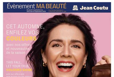 Jean Coutu Beauty Flyer September 11 to 24