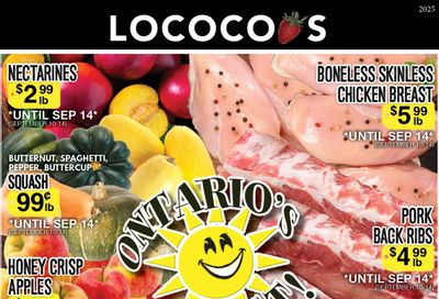 Lococo's Flyer September 10 to 14