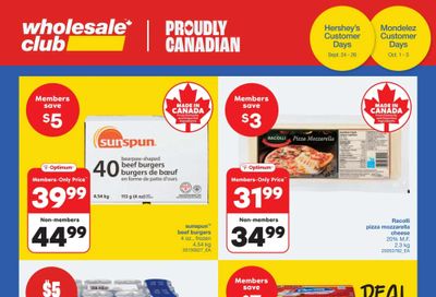 Wholesale Club (Atlantic) Flyer September 11 to October 1