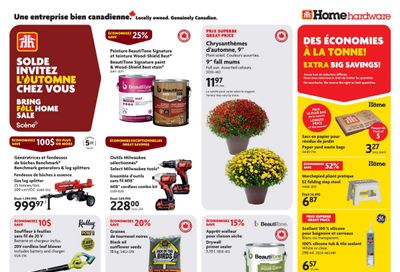 Home Hardware (QC) Flyer September 11 to 24