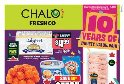 Chalo! FreshCo (West) Flyer September 11 to 17