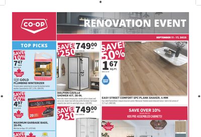 Co-op (West) Home Centre Flyer September 11 to 17