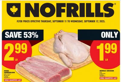 No Frills Ontario Flyer Deals September 11th – 17th: Lantic Sugar 2kg $1.99 + More
