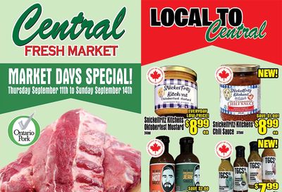 Central Fresh Market Flyer September 11 to 18