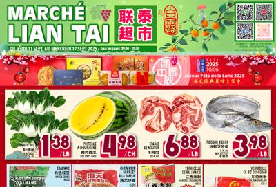 Marche Lian Tai Flyer September 11 to 17