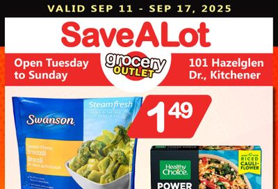 SaveALot Grocery Outlet Flyer September 11 to 17