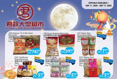 Kings Fair Supermarket Flyer September 11 to 17