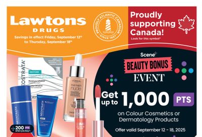 Lawtons Drugs Flyer September 12 to 18