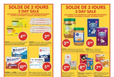Pharmaprix Flyer September 13 to 18