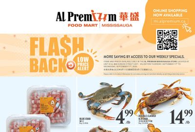 Al Premium Food Mart (Mississauga) Flyer September 11 to 17