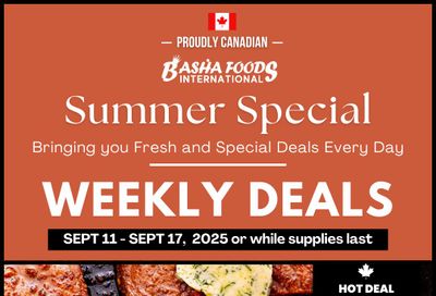 Basha Foods International Flyer September 11 to 17