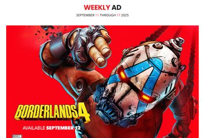 EB Games Flyer September 11 to 17