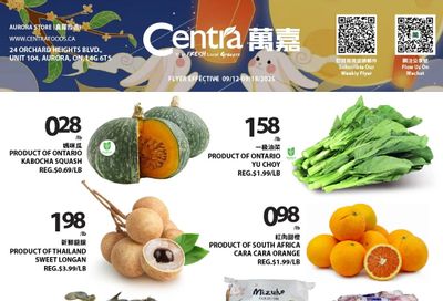 Centra Foods (Aurora) Flyer September 12 to 18