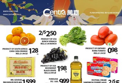 Centra Foods (North York) Flyer September 12 to 18
