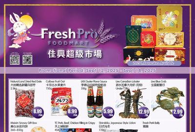 FreshPro Foodmart (Richmond Hill) Flyer September 12 to 18