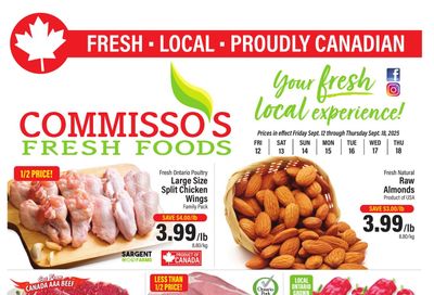 Commisso's Fresh Foods Flyer September 12 to 18