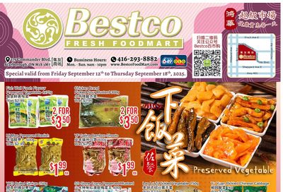 BestCo Food Mart (Scarborough) Flyer September 12 to 18