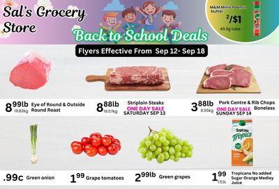 Sal's Grocery Flyer September 12 to 18
