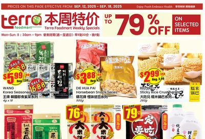 Terra Foodmart Flyer September 12 to 18