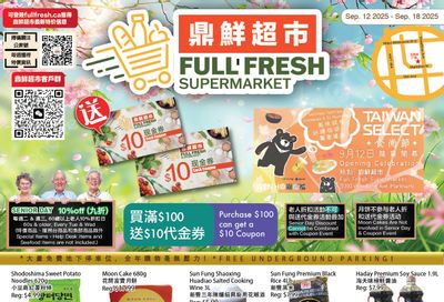 Full Fresh Supermarket Flyer September 12 to 18