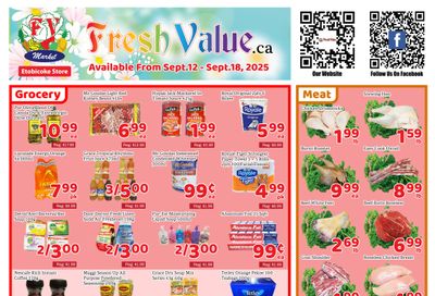Fresh Value (Etobicoke) Flyer September 12 to 18