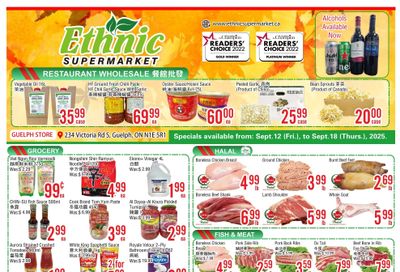 Ethnic Supermarket (Guelph) Flyer September 12 to 18