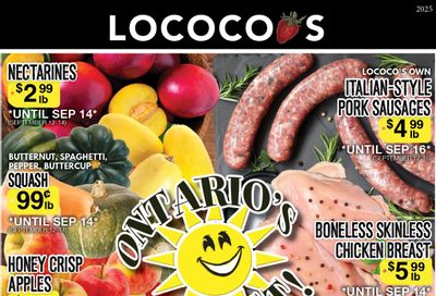 Lococo's Flyer September 12 to 18