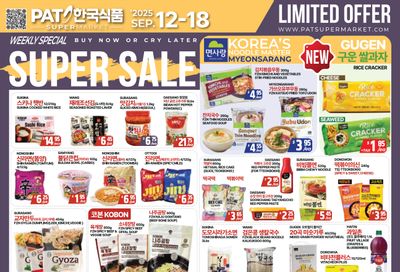 PAT Mart Flyer September 12 to 18