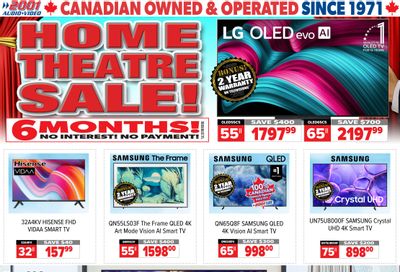 2001 Audio Video Flyer September 12 to 18