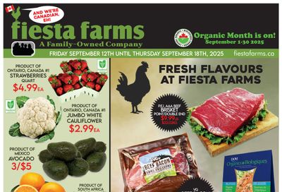 Fiesta Farms Flyer September 12 to 18