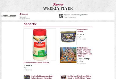 Mike Dean Local Grocer Flyer September 12 to 18