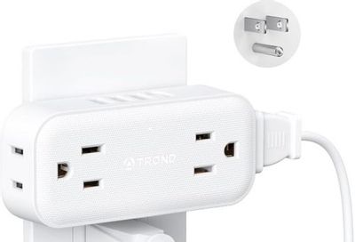 Amazon Canada Deals: Save 29% on TROND USB C Multi Plug Outlet Extender, Flat Wall Splitter + More
