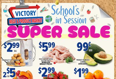 Victory Meat Market Flyer September 16 to 20