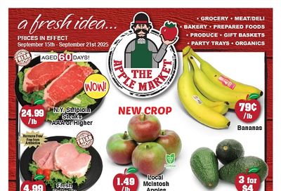 The Apple Market Flyer September 15 to 21