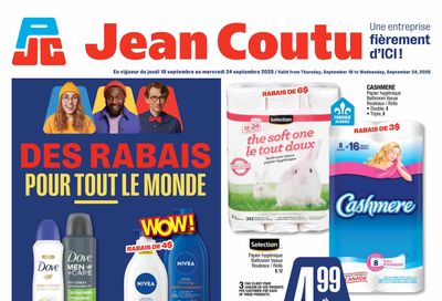 Jean Coutu Flyer September 18 to 24