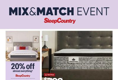 Sleep Country Flyer September 17 to 23